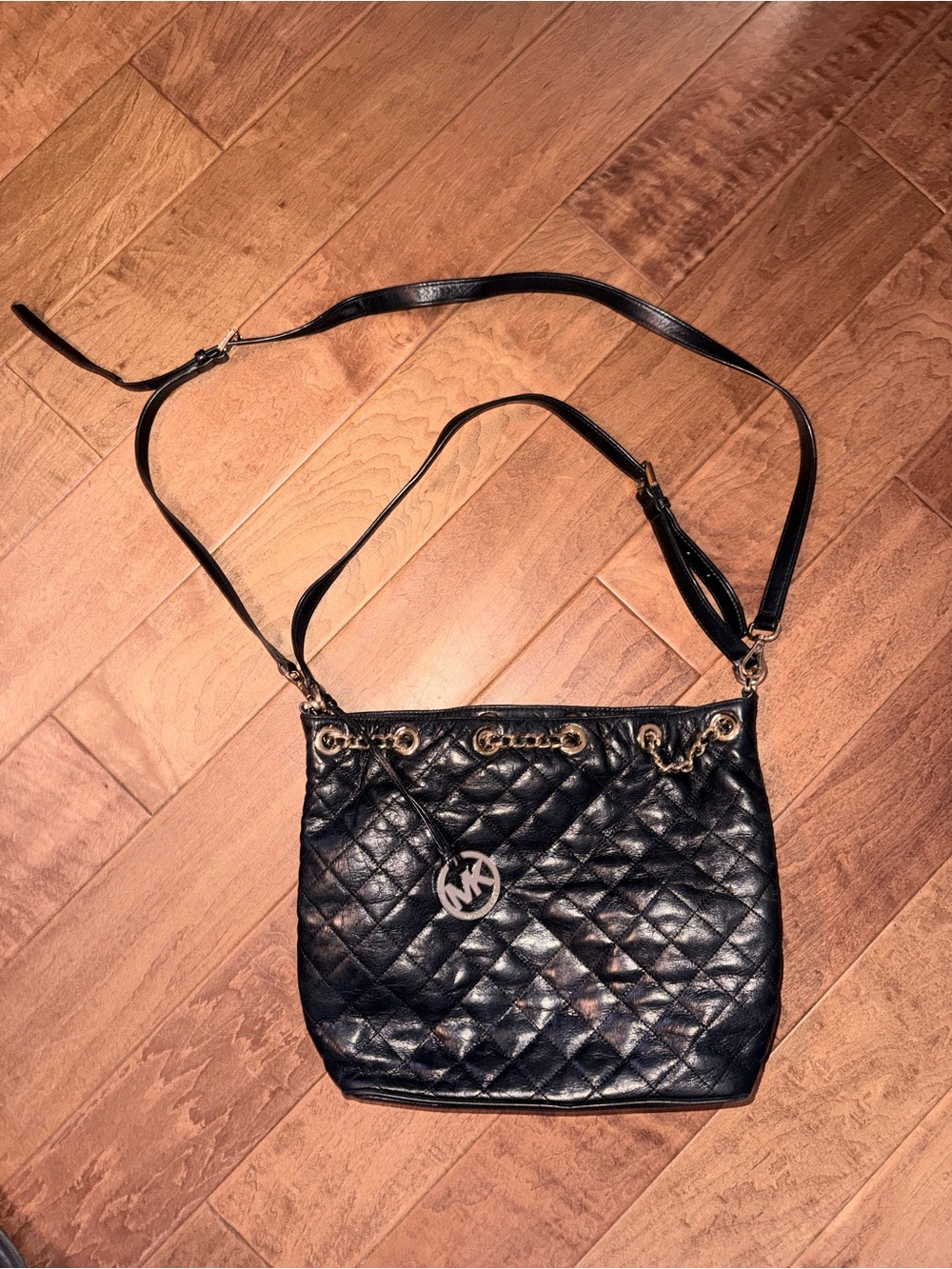 MICHAEL Michael Kors Susannah Quilted Bucket Bag